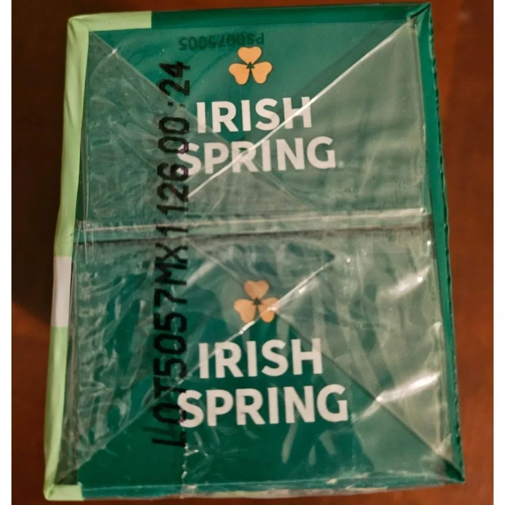 Irish Spring Classic Aloe Mist‎ Deodorant Bar Soap 12-Hour Fresh 6 Bars Total